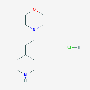 4-[2-(Piperidin-4-yl)ethyl]morpholine hydrochloride