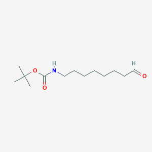 molecular formula C13H25NO3 B2357077 tert-Butyl 8-oxooctylcarbamate CAS No. 133728-26-4