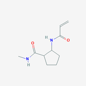 N-Methyl-2-(prop-2-enoylamino)cyclopentane-1-carboxamide