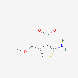 Methyl 2-amino-4-(methoxymethyl)thiophene-3-carboxylate