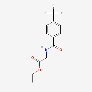 (4-Trifluoromethyl-benzoylamino)-acetic acid ethyl ester