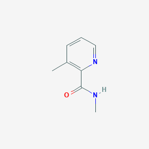 molecular formula C8H10N2O B2357209 N,3-dimethylpyridine-2-carboxamide CAS No. 1037045-67-2