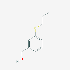 B2357286 3-n-Propylthiobenzyl alcohol CAS No. 1443307-40-1