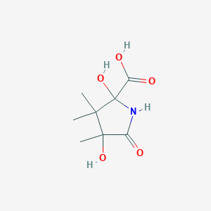 2,4-Dihydroxy-3,3,4-trimethylpyroglutamic acid