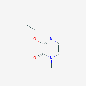 1-Methyl-3-(prop-2-en-1-yloxy)-1,2-dihydropyrazin-2-one