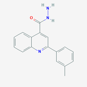 2-(3-Methylphenyl)quinoline-4-carbohydrazide