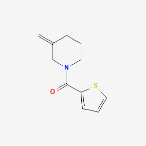 molecular formula C11H13NOS B2357619 (3-Metilenopiperidin-1-il)(tiofen-2-il)metanona CAS No. 2013460-09-6