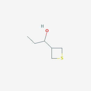 molecular formula C6H12OS B2357652 1-(Thiétan-3-yl)propan-1-ol CAS No. 1520934-09-1