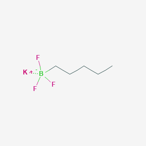 molecular formula C5H11BF3K B2357722 Trifluoroborate de potassium de N-pentyle CAS No. 872054-60-9