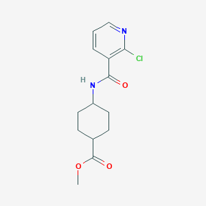 Methyl 4-(2-chloropyridine-3-amido)cyclohexane-1-carboxylate