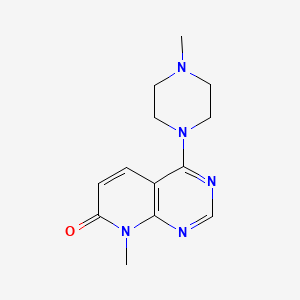 8-methyl-4-(4-methylpiperazin-1-yl)pyrido[2,3-d]pyrimidin-7(8H)-one