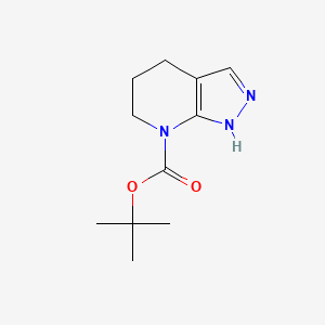 tert-Butyl 5,6-dihydro-1H-pyrazolo[3,4-b]pyridine-7(4H)-carboxylate