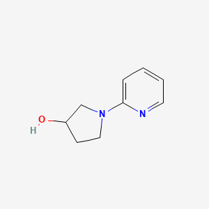 molecular formula C9H12N2O B2357860 1-(吡啶-2-基)吡咯烷-3-醇 CAS No. 1405774-26-6