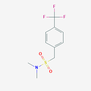 N,N-Dimethyl-1-[4-(trifluoromethyl)phenyl]methanesulfonamide
