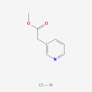 molecular formula C8H10ClNO2 B2357947 Methyl 3-Pyridylacetate hydrochloride CAS No. 69966-42-3; 79651-64-2