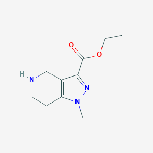 ethyl 1-methyl-4,5,6,7-tetrahydro-1H-pyrazolo[4,3-c]pyridine-3-carboxylate