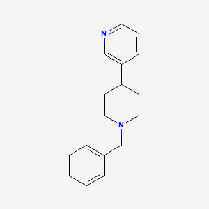 molecular formula C17H20N2 B2358068 3-(1-Benzylpiperidin-4-yl)pyridin CAS No. 1018826-73-7