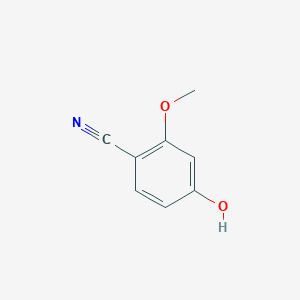 molecular formula C8H7NO2 B2358076 4-Hydroxy-2-methoxybenzonitrile CAS No. 84224-29-3