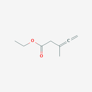 molecular formula C8H12O2 B2358089 3-Methyl-3,4-pentadienoic acid ethyl ester CAS No. 54542-30-2