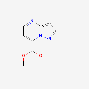 7-(Dimethoxymethyl)-2-methylpyrazolo[1,5-a]pyrimidine