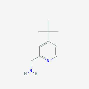 molecular formula C10H16N2 B2358131 (4-(tert-Butyl)pyridin-2-yl)methanamine CAS No. 608515-12-4