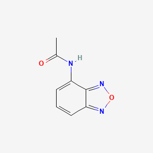 molecular formula C8H7N3O2 B2358203 N-(2,1,3-苯并噁二唑-4-基)乙酰胺 CAS No. 289650-01-7