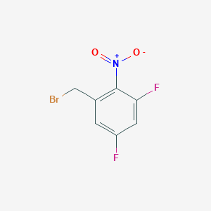 1-(bromomethyl)-3,5-difluoro-2-nitroBenzene