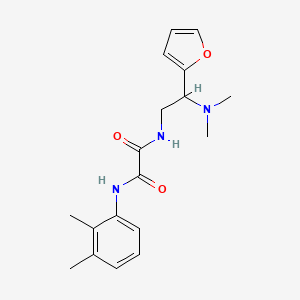 N1-(2-(dimethylamino)-2-(furan-2-yl)ethyl)-N2-(2,3-dimethylphenyl)oxalamide