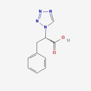 (S)-3-phenyl-2-(1H-tetrazol-1-yl)propanoic acid