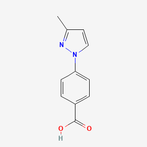 4-(3-methyl-1H-pyrazol-1-yl)benzoic acid