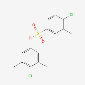 (4-Chloro-3,5-dimethylphenyl) 4-chloro-3-methylbenzenesulfonate