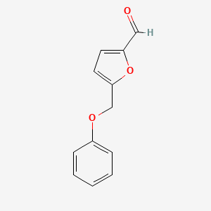 molecular formula C12H10O3 B2358396 5-(Phenoxymethyl)furan-2-carbaldehyde CAS No. 685904-18-1