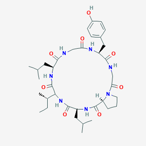 molecular formula C13H20N2O2 B235842 Pseudostellarin D CAS No. 158335-65-0