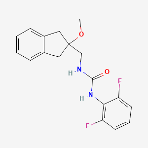 1-(2,6-difluorophenyl)-3-((2-methoxy-2,3-dihydro-1H-inden-2-yl)methyl)urea