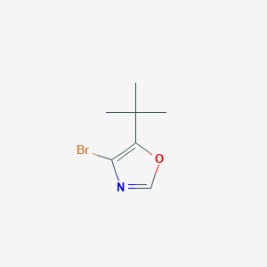 4-Bromo-5-tert-butyl-1,3-oxazole