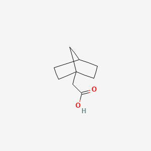 molecular formula C9H14O2 B2358520 2-降冰片基乙酸 CAS No. 15019-83-7
