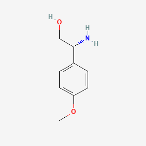 molecular formula C9H13NO2 B2358534 (R)-2-Amino-2-(4-methoxyphenyl)ethanol CAS No. 100929-33-7
