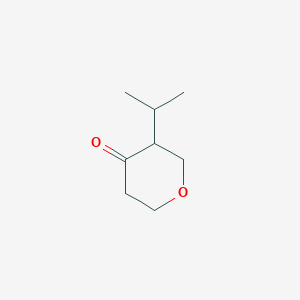 3-(Propan-2-yl)oxan-4-one