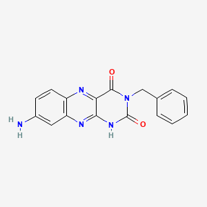 8-amino-3-benzylbenzo[g]pteridine-2,4(1H,3H)-dione