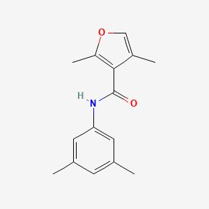 molecular formula C15H17NO2 B2358924 N-(3,5-dimethylphenyl)-2,4-dimethylfuran-3-carboxamide CAS No. 54110-36-0