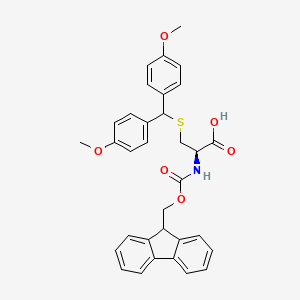 molecular formula C33H31NO6S B2358972 Fmoc-Cys(Ddm)-OH CAS No. 1403825-56-8