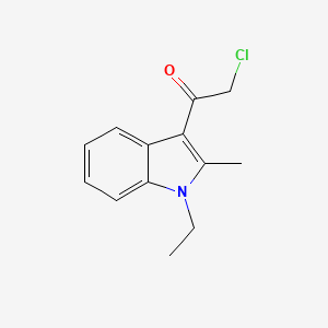 2-chloro-1-(1-ethyl-2-methyl-1H-indol-3-yl)ethanone