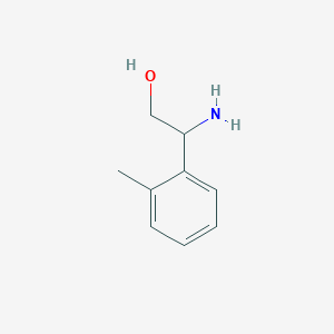 molecular formula C9H13NO B2359023 2-Amino-2-(2-methylphenyl)ethan-1-ol CAS No. 1094627-41-4