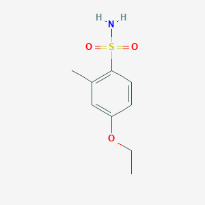 molecular formula C9H13NO3S B2359026 4-乙氧基-2-甲基苯磺酰胺 CAS No. 68978-32-5