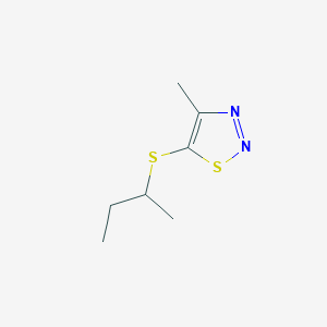 5-(Sec-butylsulfanyl)-4-methyl-1,2,3-thiadiazole