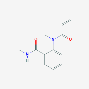 N-Methyl-2-[methyl(prop-2-enoyl)amino]benzamide