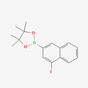 2-(4-Fluoronaphthalen-2-yl)-4,4,5,5-tetramethyl-1,3,2-dioxaborolane