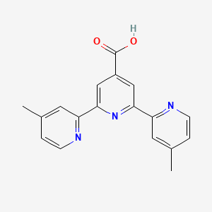 2,6-Bis(4-methylpyridin-2-yl)pyridine-4-carboxylic acid