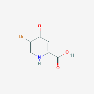 molecular formula C6H4BrNO3 B2359188 5-溴-4-羟基吡啶甲酸 CAS No. 1269291-04-4