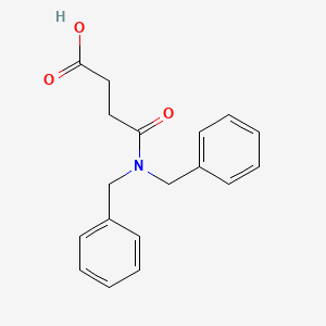 N,N-Dibenzyl-succinamic acid